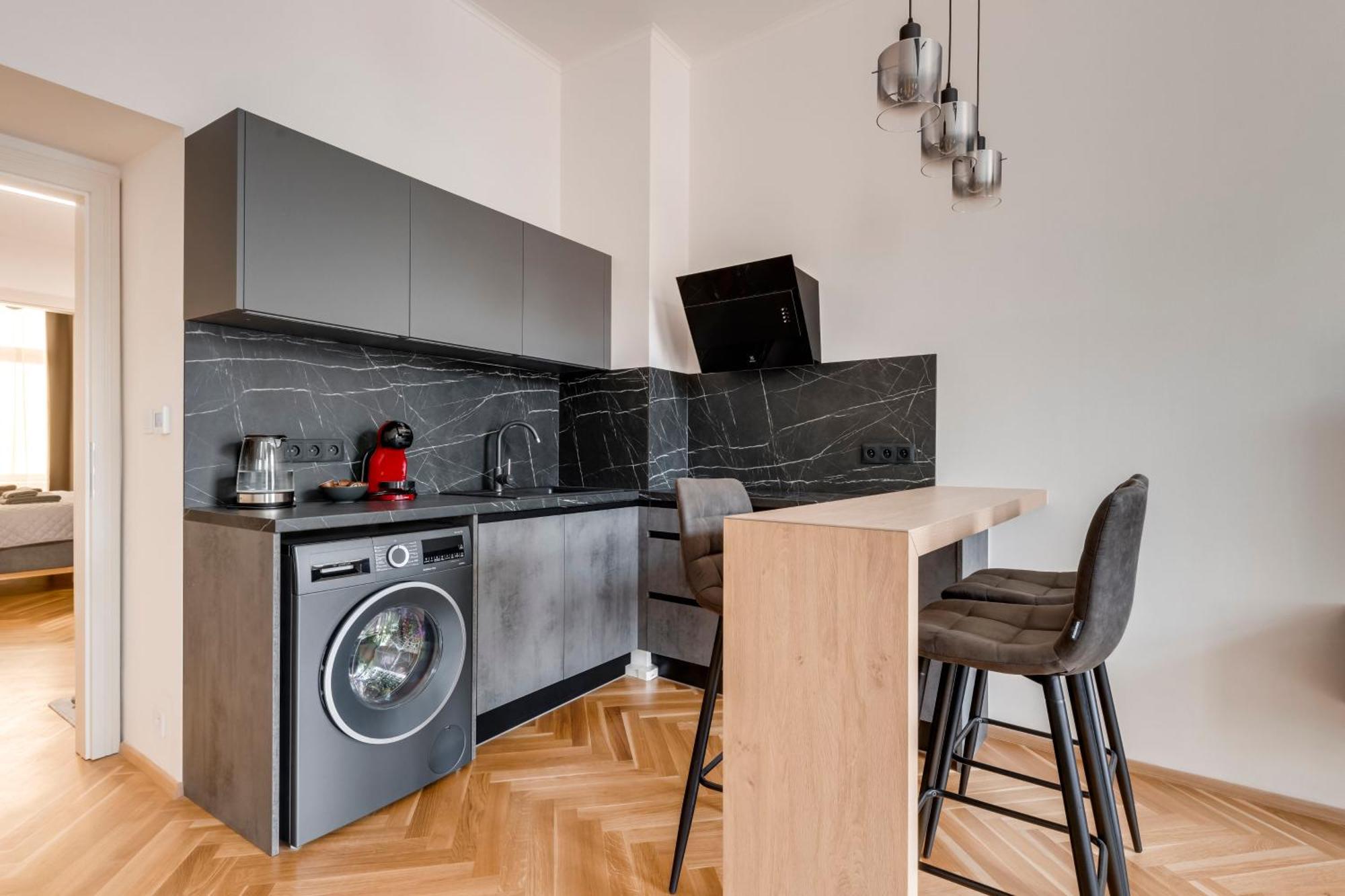 New Town Oases Apartment Praag Buitenkant foto